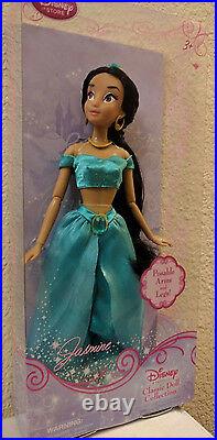 Disney Store Princess Aladdin Jasmine Classic Doll 12 Inch