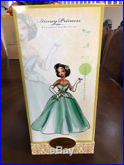 Disney Store Princess And The Frog Tiana Limited Edition Designer Doll 9/4000