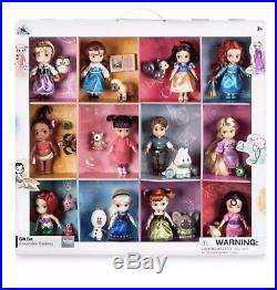 Disney Store Princess Animators Collection Deluxe Set 12 Dolls Figurines New