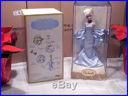 Disney Store Princess Designer Cinderella Doll Limited Edition NEW