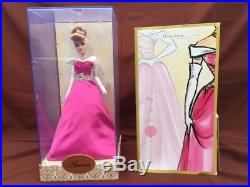 Disney Store Princess Designer Collection Doll Limited Edition Aurora COA Missin