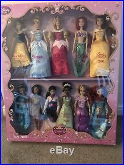 Disney Store Princess Doll Set Of 11
