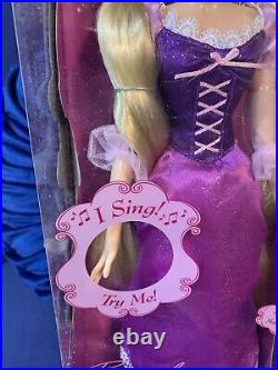 Disney Store Princess Exclusive Rapunzel Singing Doll 17 Tangled 2011