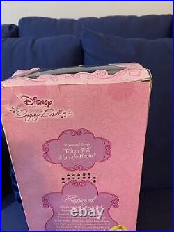 Disney Store Princess Exclusive Rapunzel Singing Doll 17 Tangled 2011