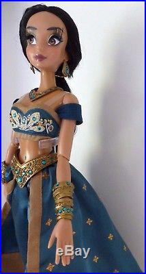 Disney Store Princess Jasmine 17 Limited Edition 5000 Doll 2015 Sold Out