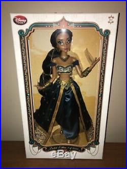 Disney Store Princess Jasmine 17 Limited Edition LE 5000 Doll Aladdin 2015