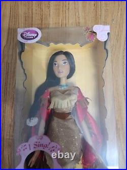 Disney Store Princess Singing Doll Pocahontas Colors of the Wind 16