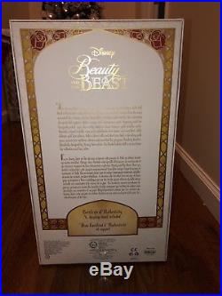 Disney Store Princess Winter Belle 17 Limited Edition LE Doll Beauty New NIB
