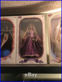 Disney Store Purple RAPUNZEL Limited Edition Doll TANGLED Deluxe Princess 17