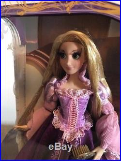 Disney Store Purple RAPUNZEL Limited Edition Doll TANGLED Deluxe Princess 17 LE