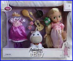 Disney Store Rapunzel Doll Gift Set Animators' Collection Tangled Princess NEW