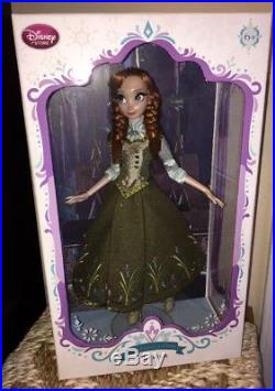 Disney Store Regal ANNA FROZEN 17 Limited Edition Designer Doll NEW NRFB Summer