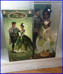 Disney Store Shop Princess Frog Tiana Naveen Limited Edition Doll Dolls