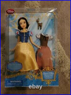 Disney Store Snow White Singing Doll Rare 2013 NEW / NIP