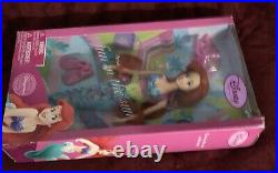 Disney Store Summer Sun Jasmine & RARE Little Mermaid Fun in The Sun Ariel Doll