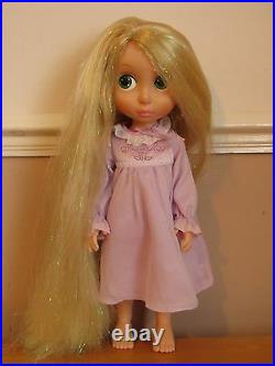 Disney Store Tangled Animator Toddler Rapunzel Doll Rare Collectable 1st Edition