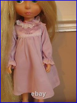 Disney Store Tangled Animator Toddler Rapunzel Doll Rare Collectable 1st Edition