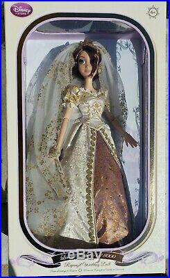 Disney Store Tangled Ever After Rapunzel 17 Wedding Doll Limited Edition