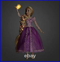 Disney Store Tangled Princess Rapunzel Deluxe Feature Singing Doll 16 NIB Light