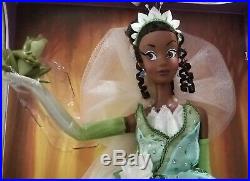 Disney Store Tiana Limited Edition Doll LE Princess & The Frog 17 Green Dress