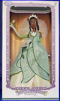 Disney Store Tiana Limited Edition Doll LE Princess & The Frog 17 Green Dress