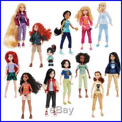 Disney Store VANELLOPE with PRINCESSES from RALPH BREAKS THE INTERNET DOLL SET