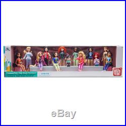 Disney Store VANELLOPE with PRINCESSES from RALPH BREAKS THE INTERNET DOLL SET