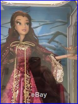 Disney Store Winter Princess Belle 17 Limited Edition Doll 2016 New In Box
