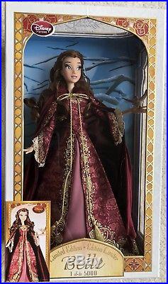 Disney Beauty and the Beast Belle Winter Red Cape Cloak for Disney/Barbie Doll 
