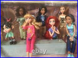 Disney Store Wreck it Ralph Breaks the Internet Princess Doll Set. Please read