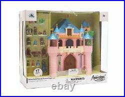 Disney Store princess Sleeping Beauty Castle Playset Animators doll Figures NEW
