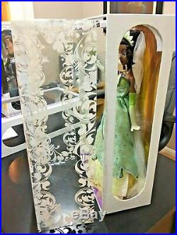 Disney TIANA Limited Edition PRINCESS AND THE FROG DESIGNER LE 5000 17 DOLL