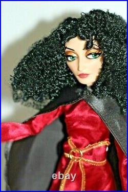 Disney Tangled 12 Inch Deluxe Doll Mother Gothel Villain By Disney Store 