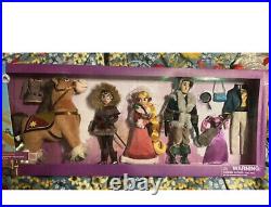 Disney Tangled The Series Deluxe Doll Set Rapunzel Flynn Rider Cassandra Fidella