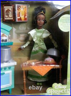 Disney The Princess And The Frog Tiana Doll Restaurant Dining Kitchen Neuf