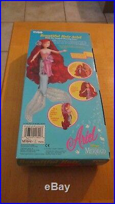 Disney Tyco Doll Little Mermaid Beautiful Hair Ariel MIB Sealed