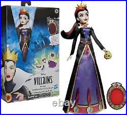 Disney Villains The Queen Wicked Doll With Accessories And Clothes Removable