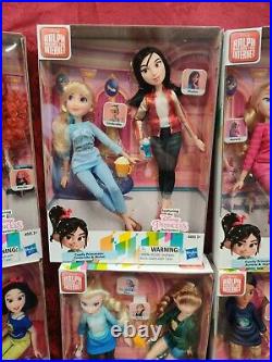 Disney Wreck It Ralph 2 Comfy Princess 12 Dolls with Accessories New in Box NIB