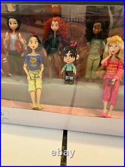 Disney Wreck It Ralph Breaks the Internet Comfy Princesses 13pc Doll Set NRFB