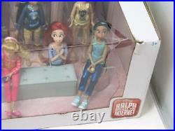 Disney Wreck It Ralph Breaks the Internet Princess Doll Big Set 6 Vanellope NIB
