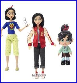 Disney Wreck It Ralph Breaks the Internet Princesses Doll 6 15 Dolls Set NIB