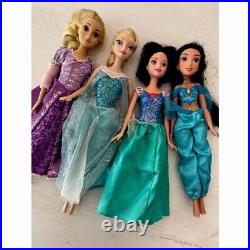 Disney dolls lot of 13 King Princess Figure Elsa Adam Cinderella Limited Rare