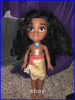 Disney princess dolls Lot 5 Vintage Rare Cinderella Moana Elsa