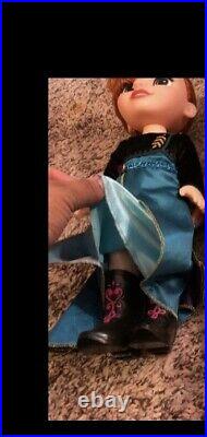 Disney princess dolls Lot 5 Vintage Rare Cinderella Moana Elsa