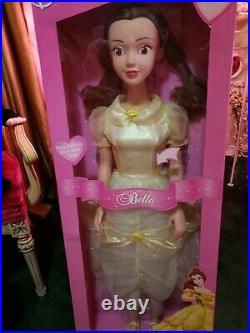Disney's 39 My Size Talking Princess Belle Vintage Extremely Rare New