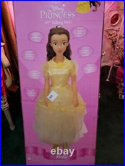 Disney's 39 My Size Talking Princess Belle Vintage Extremely Rare New