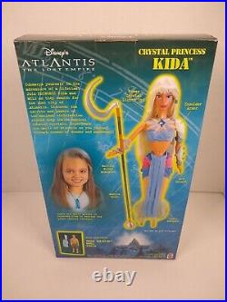 Disney's Atlantis Crystal Princess Kida doll withlight up necklace Mattel 29327