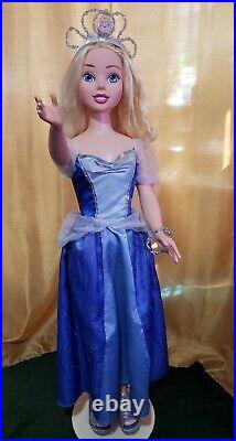 Disney's My Size Doll Cinderella 38 Vintage