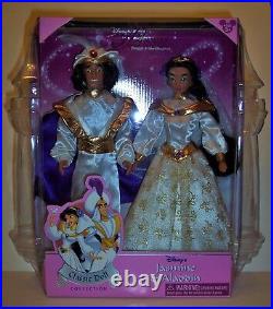 Disney's Princess Jasmine And Aladdin Doll Set Special Edition 91017 MINT NIB