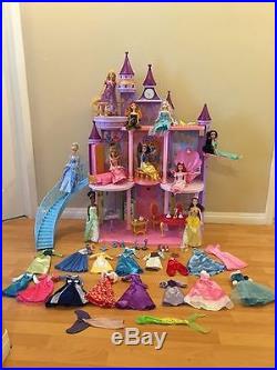 Disney's Princesses Ultimate Dream Castle with 10 Dolls and 45 plus Accessories